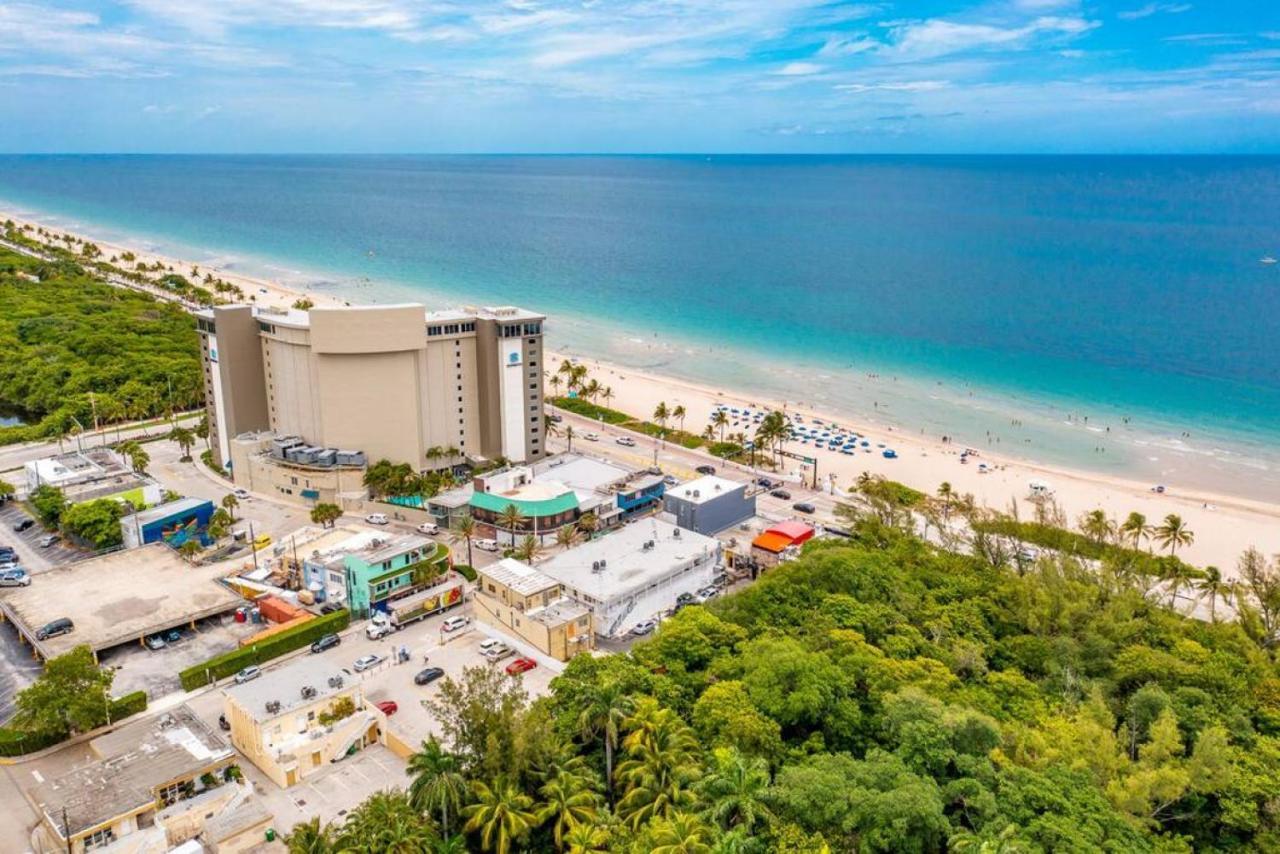 The Purple Pelican Beachfront With Ocean Balcony Unit 1 ฟอร์ต ลอเดอร์เดล ภายนอก รูปภาพ